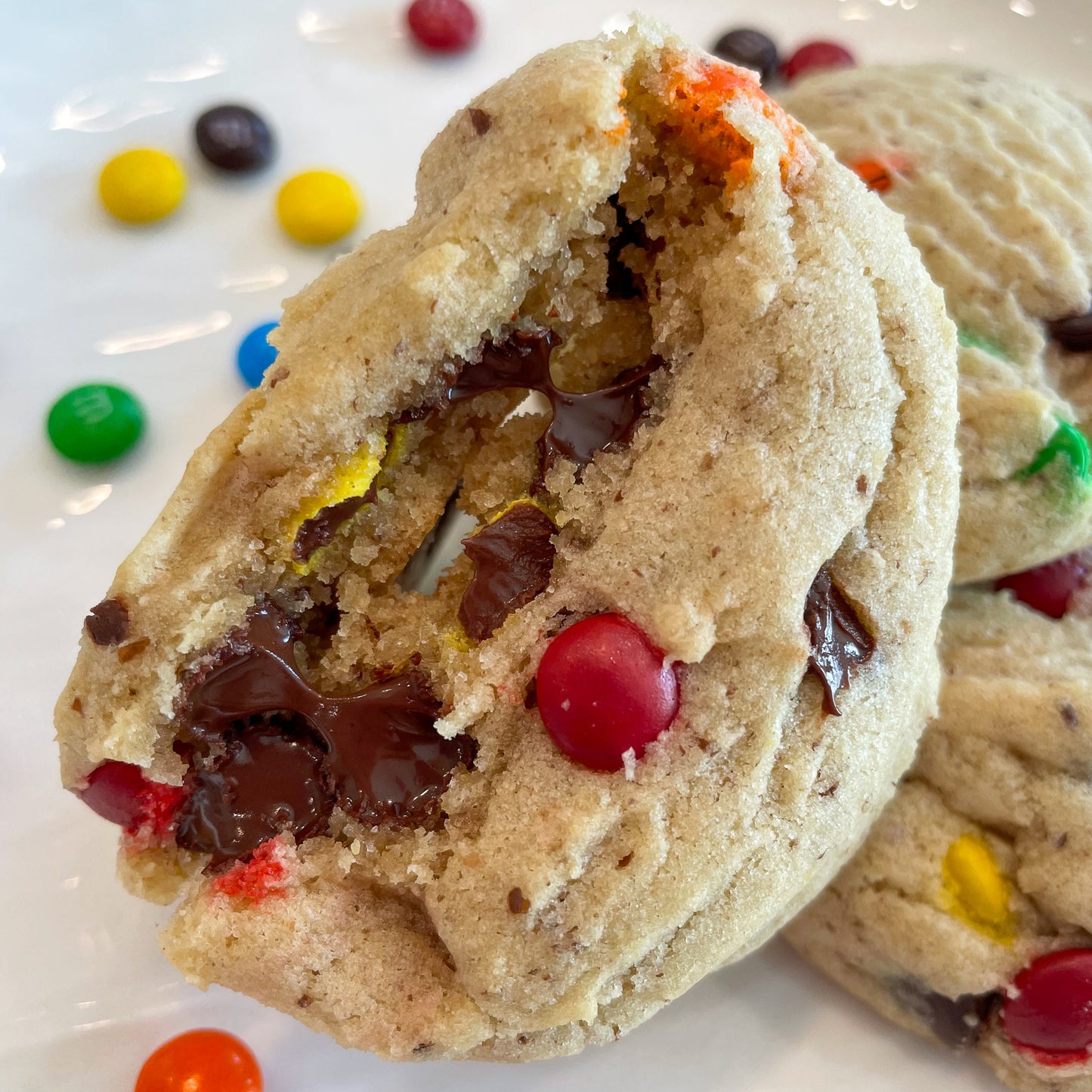 M&M Chocolate Chip Lactation Cookies