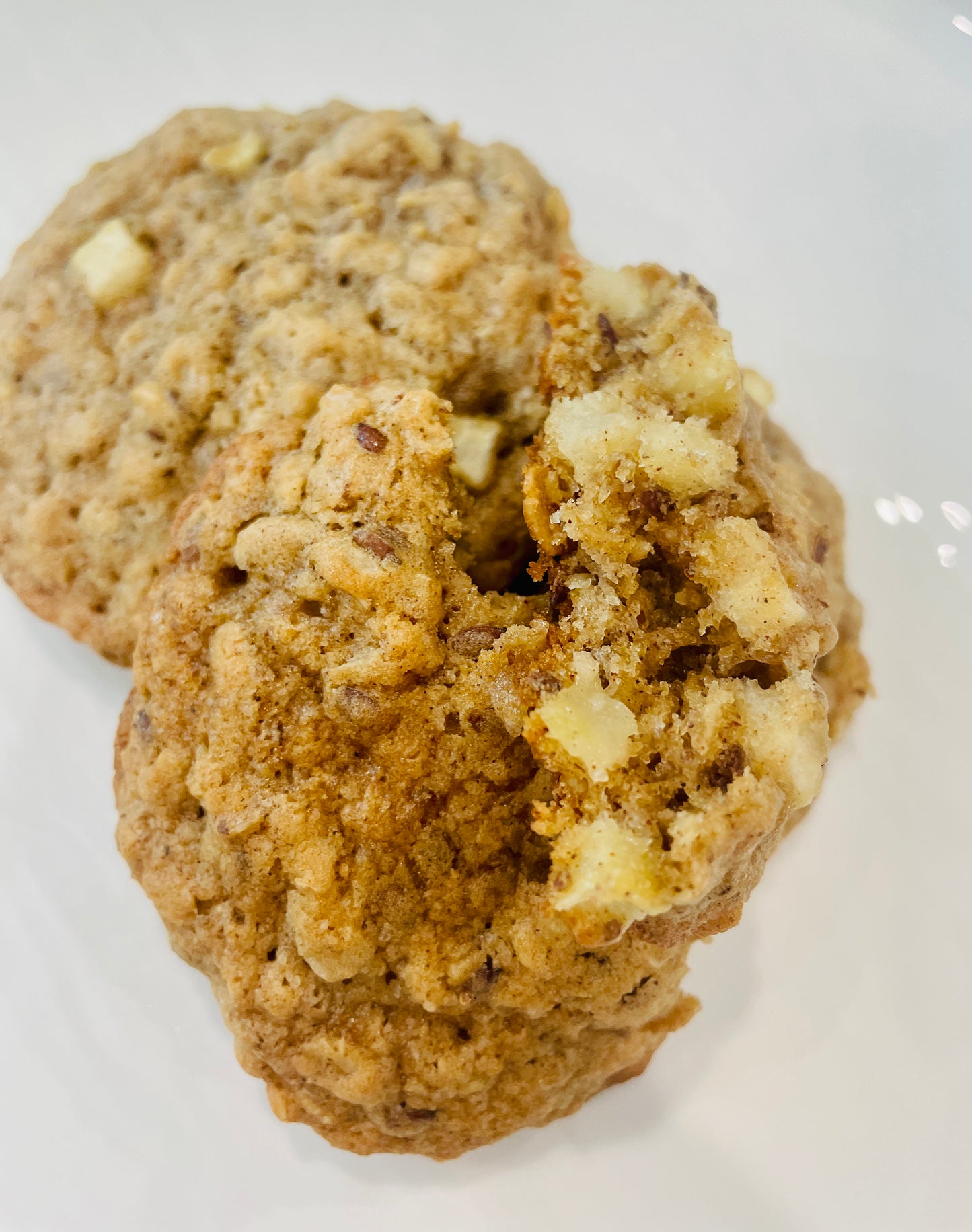 Apple Spice Oatmeal Lactation Cookies