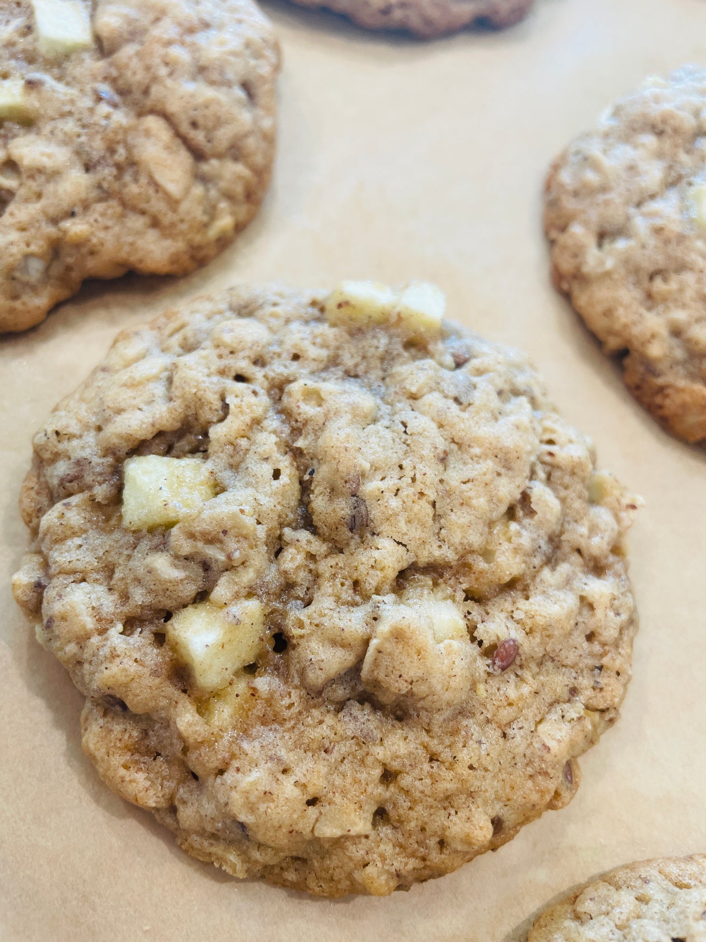 Apple Spice Oatmeal Lactation Cookies