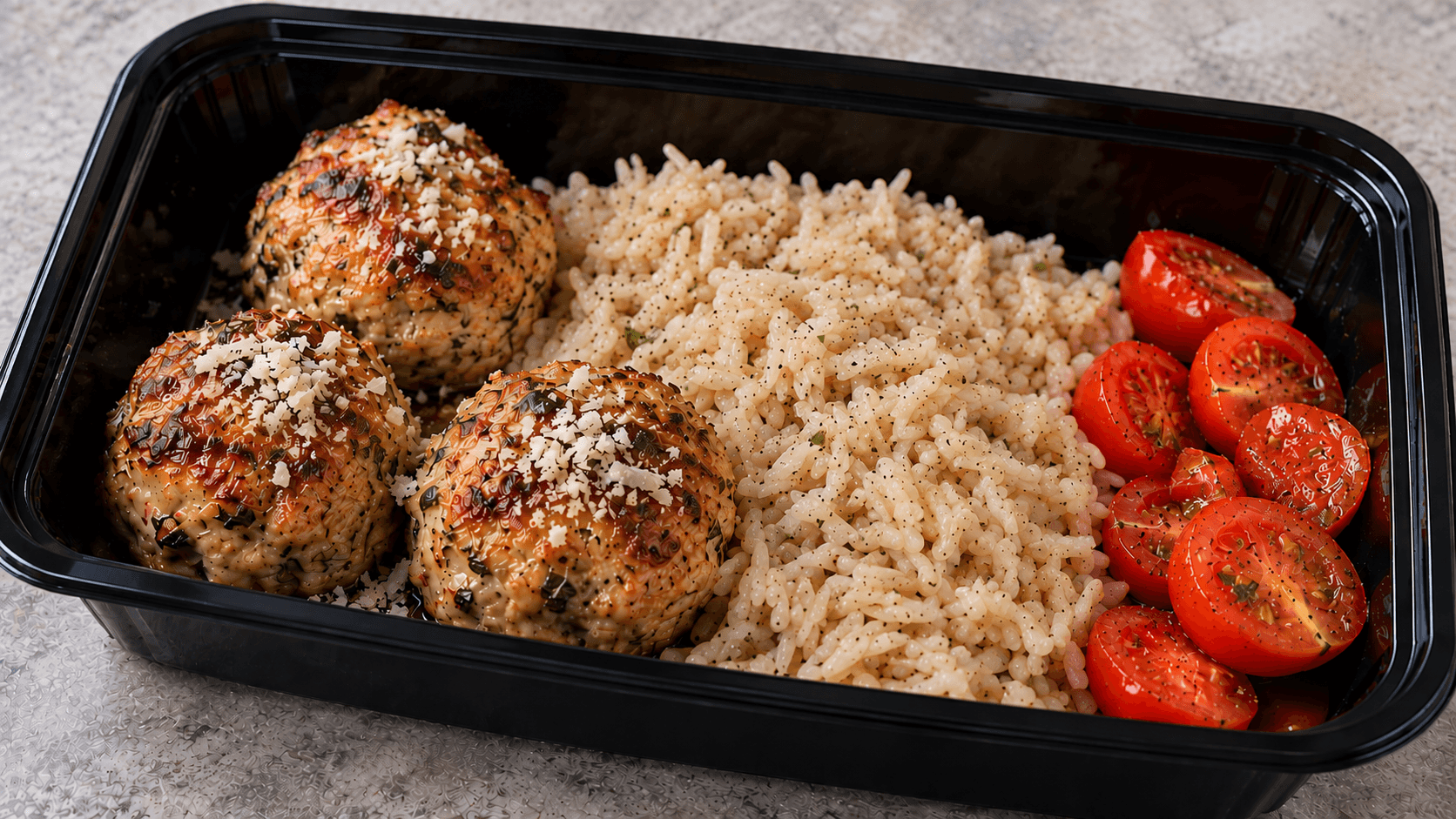 Chicken Meatball Bowl