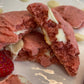 Strawberry White Chocolate Lactation Cookies